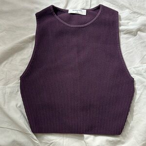 Aritzia sculpt knit muscle tank